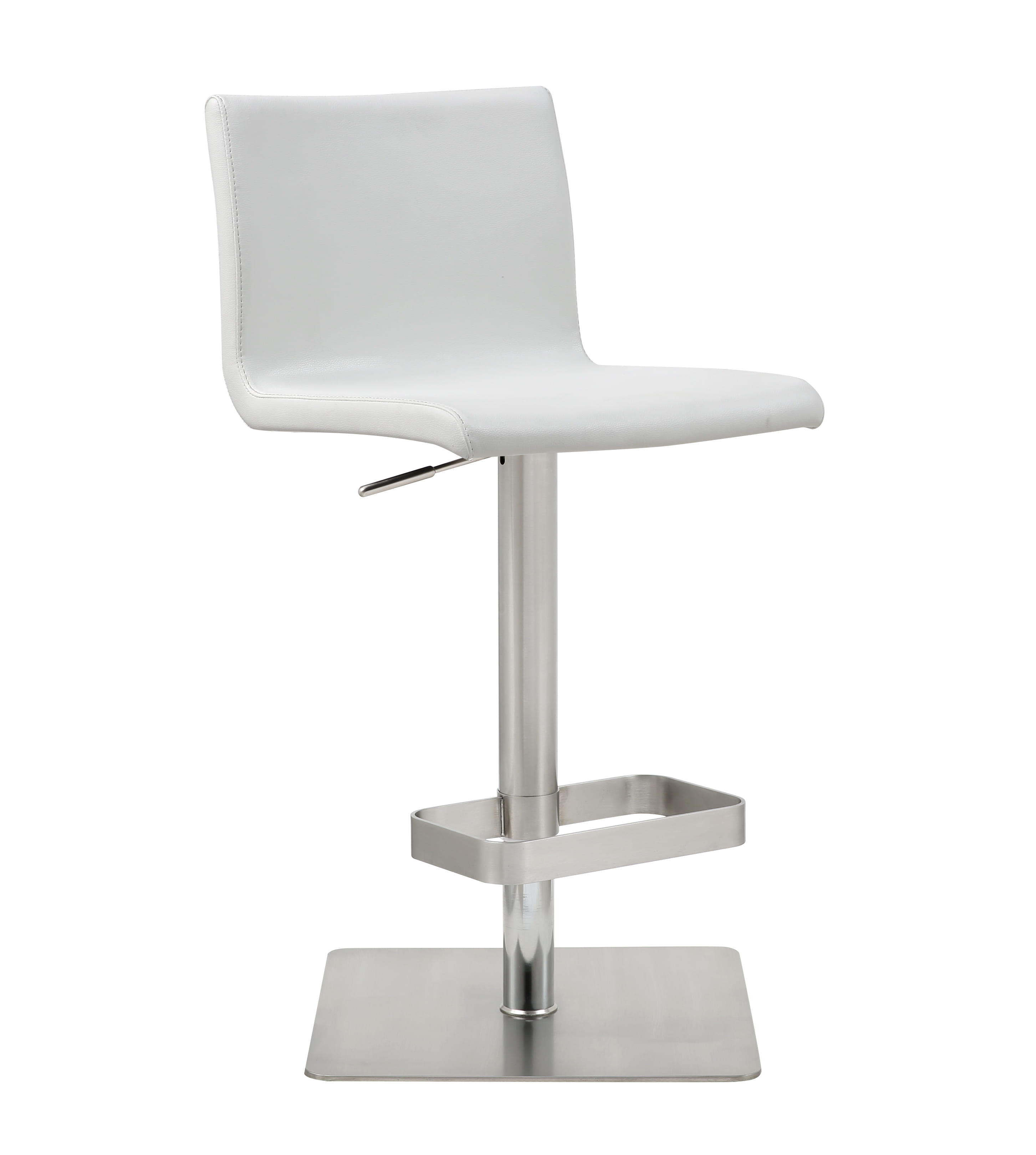 Whiteline Watson White Barstool