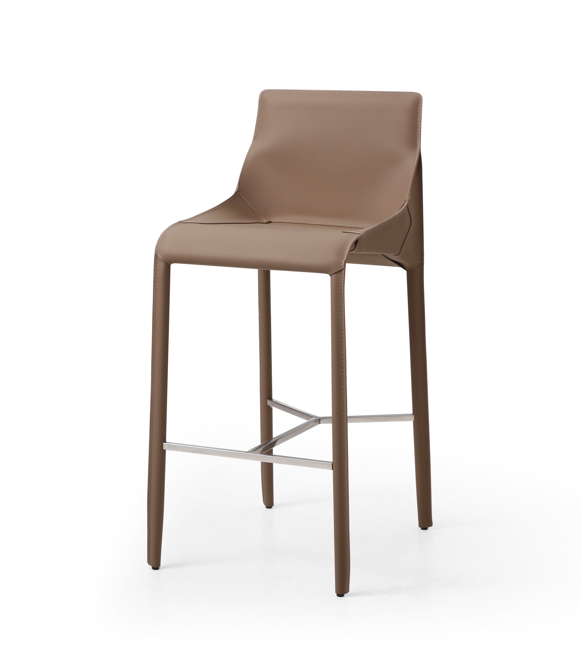 Whiteline Emory Grey Barstool