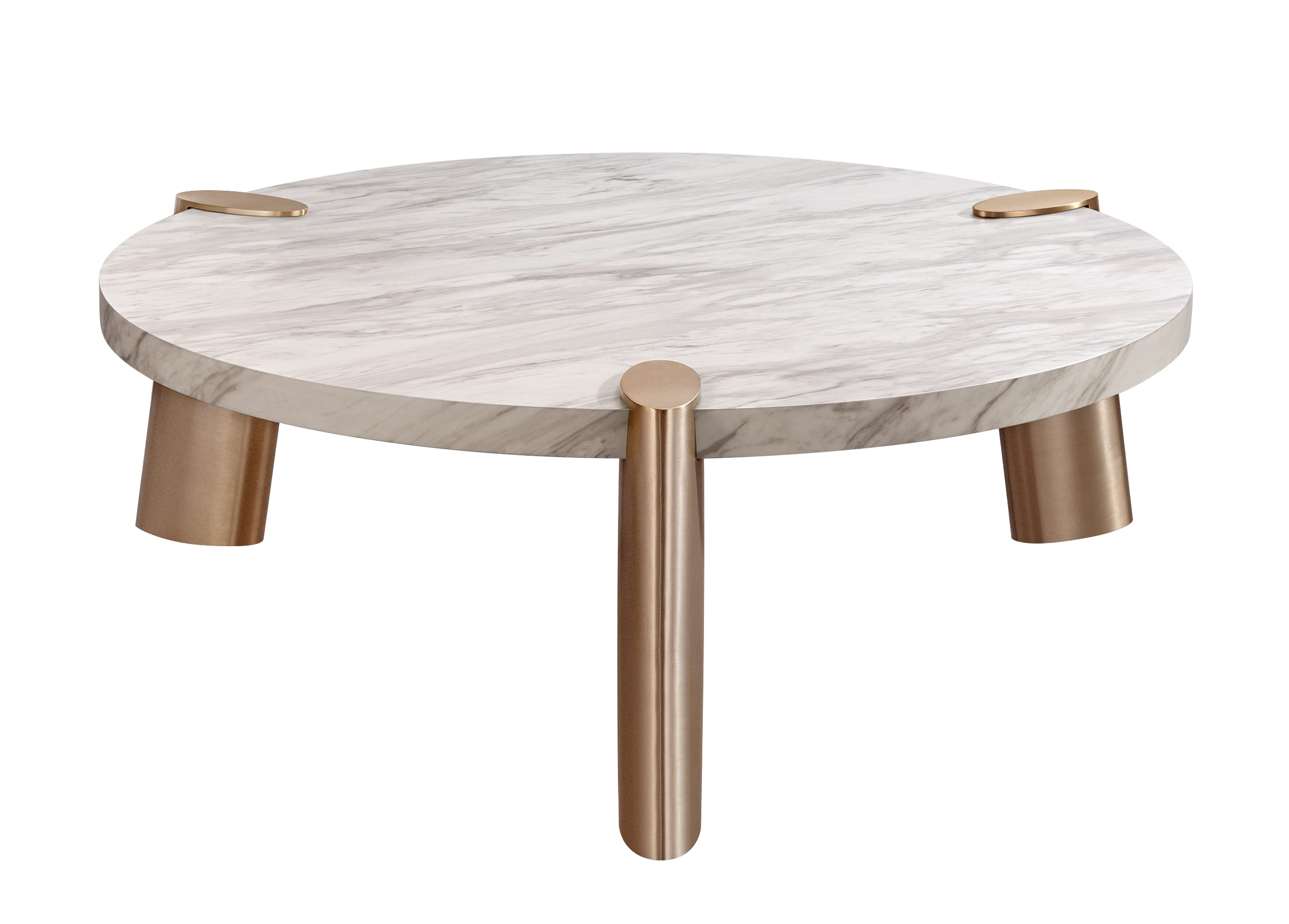 Whiteline Bravo White Wicker Outdoor Coffee Table