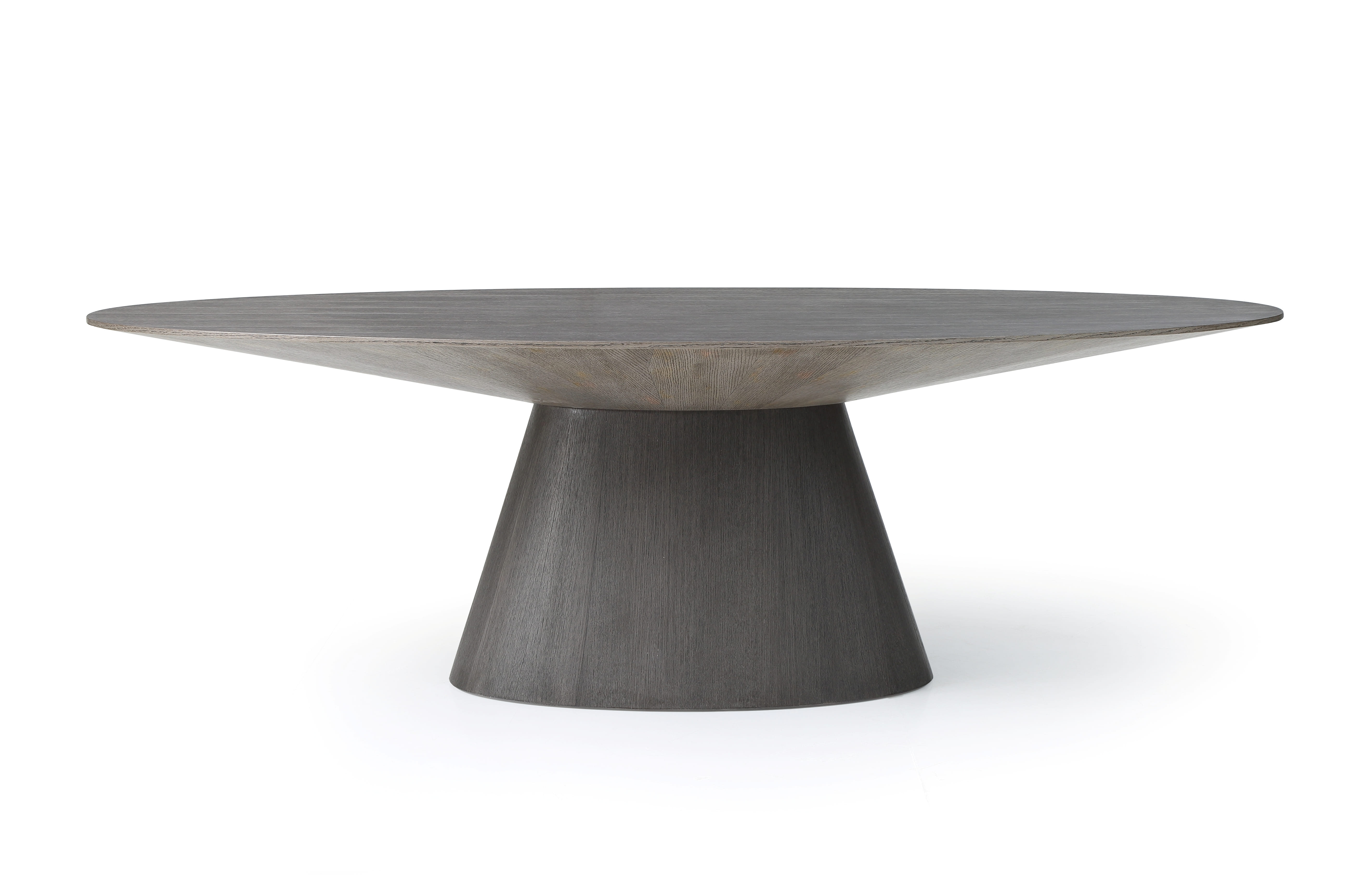 Whiteline Bruno Grey Dining Table