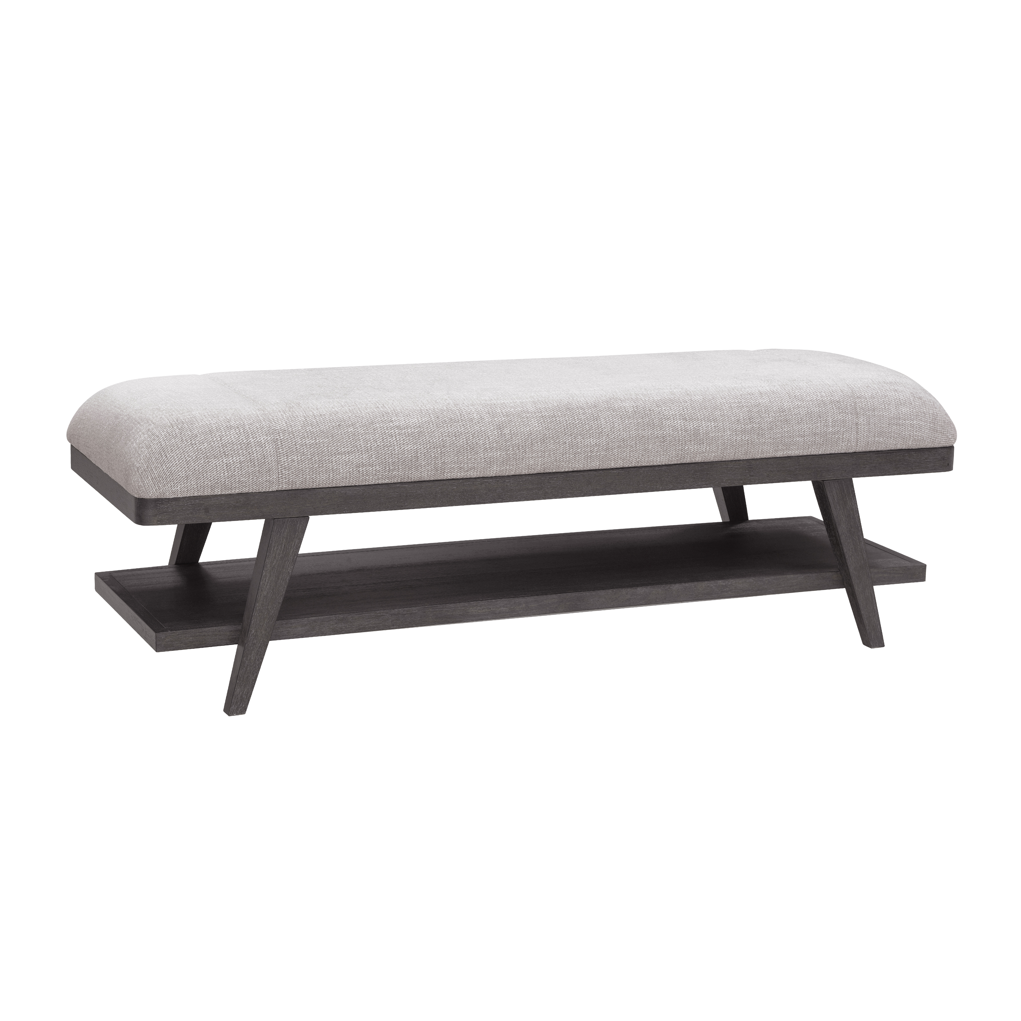 Pulaski Quincy Black Upholstered Bench RH-P375132 Pulaski Quincy Black Upholstered Bench RH-P375132