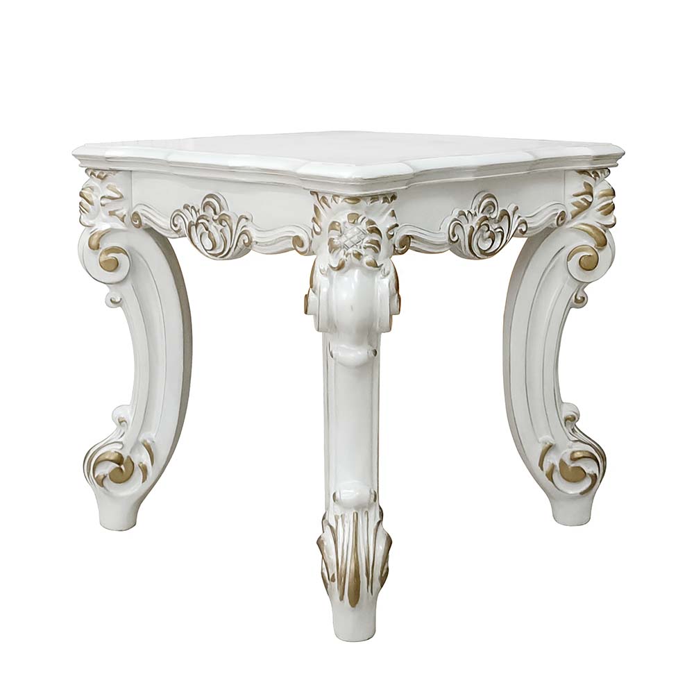 Acme Furniture Vendome II Antique Pearl End Table